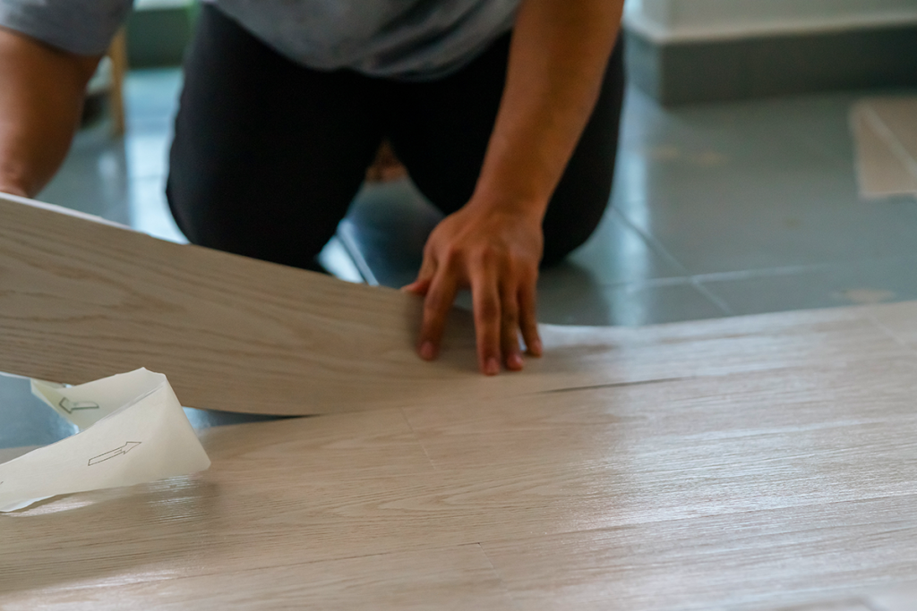 vinyl flooring style light